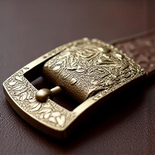 Solid Brass Islander Buckle